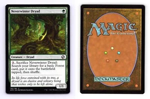 Neverwinter Dryad #195/281 MTG D&D Adventures In The Forgotten Realms Common TCG - Picture 1 of 1
