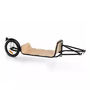 Fahrradanhänger Transport Lasten Trekking Nachläufer 30 kg 16" Multiplex Birke - Bild 1 von 8