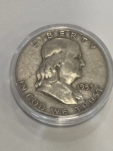 1953 D Franklin Half Dollar Good Bell Lines - Picture 1 of 2