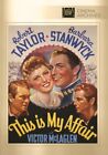 This is My Affair (DVD) Barbara Stanwyck Brian Donlevy Robert Taylor (US IMPORT)