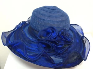Forbusite Derby Tee Party Kleid Hut royalblau - Bild 1 von 4
