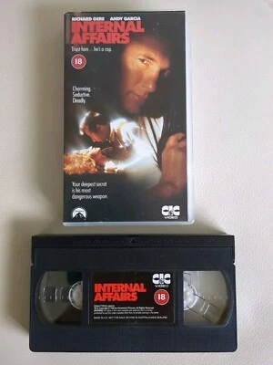 Internal Affairs VHS PAL Video 1995 Richard Gere Andy Garcia Paramount  - Изображение 1 из 4