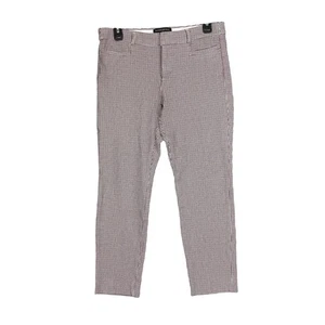 Banana Republic Sloan Hahnentritt Knöchelhose Größe 4 Karriere Freizeit - Bild 1 von 7