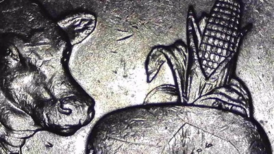 2004-D Wisconsin Quarter *ERROR* Extra Leaf Low. *RARE* Circulated (1) - Image 1 of 4