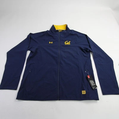 Chaqueta California Golden Bears Under Armour para mujer azul marino/dorado nueva Foto 1 de 4