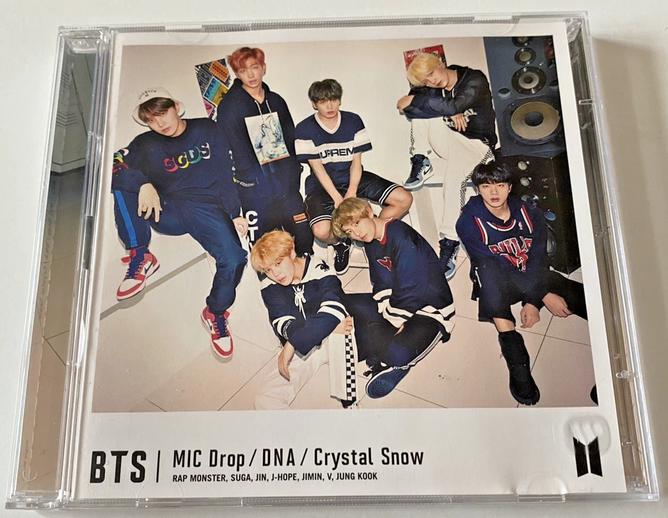 BTS – MIC Drop/DNA/Crystal Snow Japan Import Ltd Ed 3 Track CD & Bonus DVD 2017 - Imagem 1 de 4