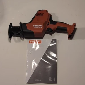 NEW HILTI SR 2 A12 Volt Saw Cordless Reciprocating Hacksaw TOOL AND MANUAL ONLY! - Picture 1 of 2