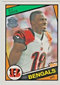 2015 Topps 60 aniversario Cincinnati Bengals A.J. Verde #T-60-AG - Imagen 1 de 1
