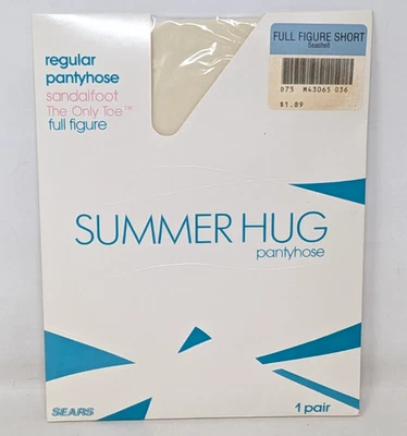 Nuevo Pantimedias Sandalia De Colección Sears Summer Hug Figura Completa Shell Corta D75 Foto 1 de 2