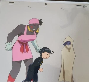 Sabu, Brian, & Shin - Space Pirate Mito - Animation Production Cel with Drawings - Bild 1 von 4