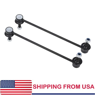 Par de eslabones de barra estabilizadora delantera para Dodge Caliber Jeep 2007 2008-2017 ajuste directo Foto 1 de 4