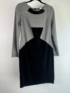 Venus Houndstooth Business Professional Dress Size 14 - Picture 1 of 9