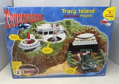 Juego Electrónico Thunderbirds Tracy Island de VIVID Factory ~ DAÑOS EN CAJA Nuevo Foto 1 de 4