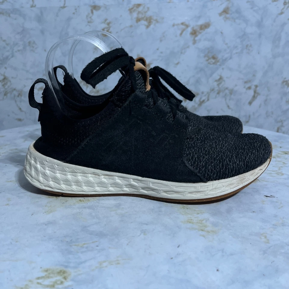 Tênis de corrida New Balance Fresh Foam Cruz feminino tamanho 6.5 preto tênis esportivo - Imagem 1 de 4
