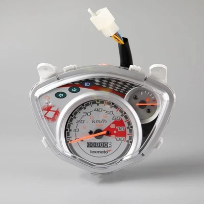 Speedo Assembly - With Lexmoto Logo mph Speedometer Gauge Analogue & Digital - Image 1 of 2