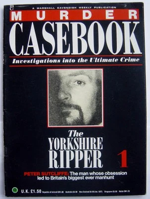 Murder Casebook 1 - Peter Sutcliffe -The Yorkshire Ripper (A Marshall Cavendish  - Image 1 of 2