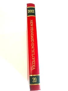 New standard encyclopedia Index 20 Hardcover 2004 - Picture 1 of 7