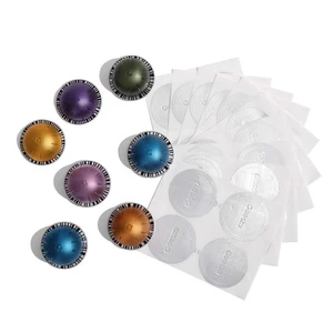 Reusable Aluminum Foil Seals Lid Compatible with Nespresso Vertuoline Capsule... - Picture 1 of 6