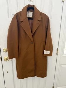 Wilfred The Only Mantel Gr. S Damen Wolle Kaschmir klassisch camel neu ohne Etikett ITALY - Bild 1 von 16