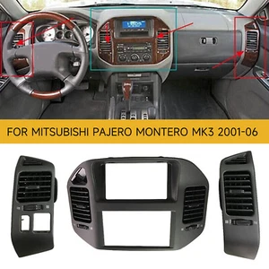 3PCS Front Dash Center Air Outlet Vent For 2001-06 Mitsubishi Pajero Montero MK3 - Bild 1 von 17