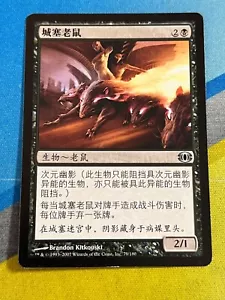 Magic the Gathering MTG Future Sight STRONGHOLD RATS Chinese - Picture 1 of 1