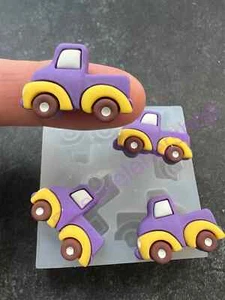 Truck handmade silicone mold for Fondant-Resin-Clay-Candy-Jewelry making-crafts. - Picture 1 of 7