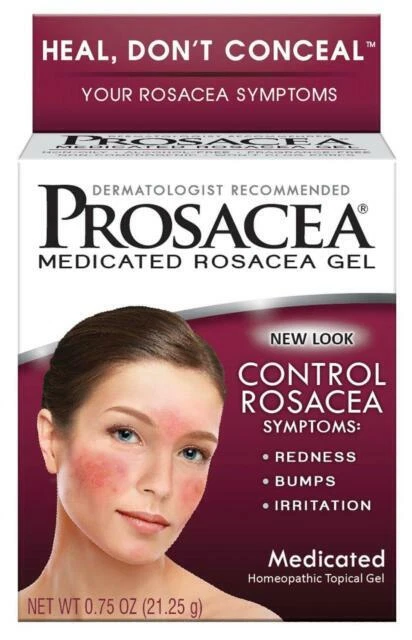 PROSACEA GEL Rosacea Treatment Homeopathic Gel Sulpur .75oz ( 2 pack )  - Image 1 of 1