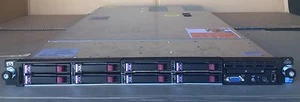 HP DL360 G7 / 2xHex Core X5650/2.6 GHz/36 GB RAM/8x146 GB 10K SAS/WITH RAILS - Picture 1 of 3