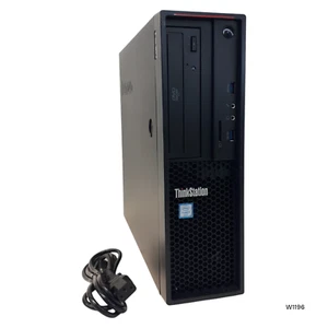Lenovo ThinkStation P310 Desktop i7-6700 16GB RAM 500GB HDD Win 11 Pro W1196 - Picture 1 of 14