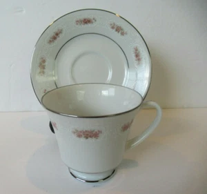 RC Noritake L500 Petula Demitasse Tea Cup and Saucer Set - Picture 1 of 9