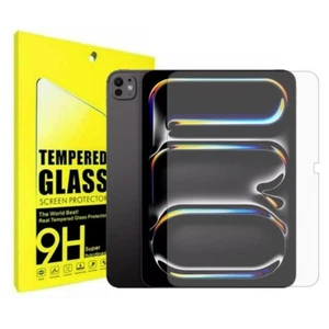 Protector de pantalla de vidrio templado de 11 pulgadas para Apple iPad Pro 2024 - Imagen 1 de 24