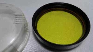 a Yellow 2x LZOS 46x0.75 Vintage Russian Light Filter 46mm for Lens 0644 - Picture 1 of 3
