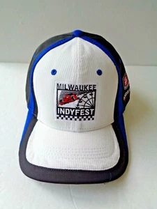 2013 MILWAUKEE INDYFEST RACING L/XL FLEXFIT ANDRETTI HAT CAP NEW - Picture 1 of 3