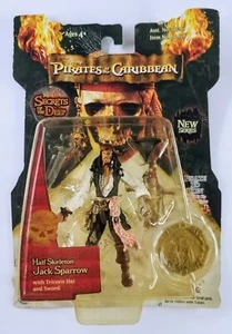 Pirates Of The Caribbean Half Skeleton Jack Sparrow Secrets of the Deep Figure - Picture 1 of 3