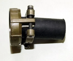 2 pcs MS3057-16A Amphenol Mil Spec Connector Clamp with MS3420-12 relief boot - Picture 1 of 14