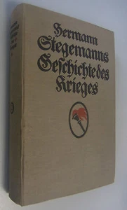 Hermann Stegemanns "Storia della guerra". 2° volume /1917/ 4° cartoline di guerra - Foto 1 di 1