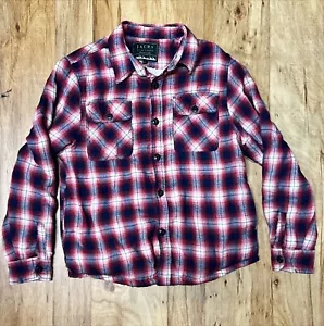 Herren Jach's New York recycelte rote Flanell Vlies gefütterte Flanelljacke Gr. M - Bild 1 von 4