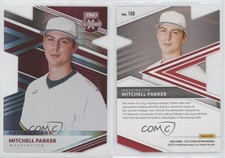 2020 Panini Elite Extra Edition Aspirations Die-Cut /23 Mitchell Parker #160