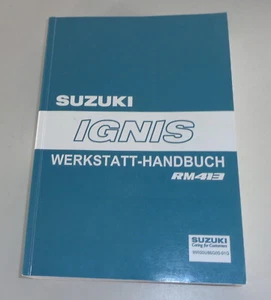 Manual De Taller / Manual Básico Suzuki Ignis RM 413 Incl. 4WD Estado 05/2003 - Imagen 1 de 3