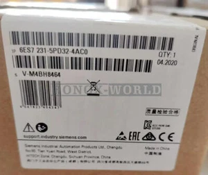 ONE SIEMENS Analog Input Module 6ES7231-5PD32-4AC0 6ES7 231-5PD32-4AC0 NEW - Picture 1 of 1