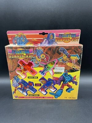 Transformers combiner G1BOMBER BOT PLANE  Bootleg Vintage Robot Toy#NIB [LU] - Image 1 of 4