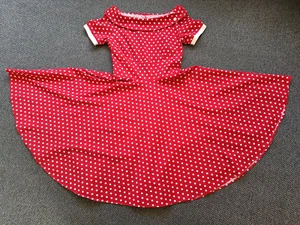 Zuckersüßes Rockabilly-Kleid der Vintage-Marke Dolly and Dotty, Größe 38 - Bild 1 von 17