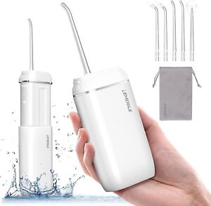 Water Flosser Mini Cordless Portable Oral Irrigator Water Teeth Cleaner Pick