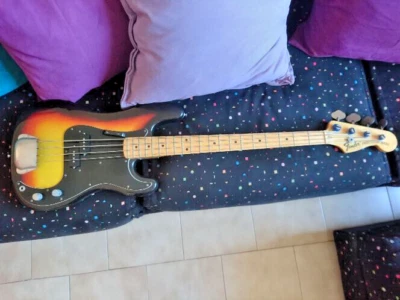 1973 Fender Precision Bass 3-Color Sunburst - Image 1 of 4