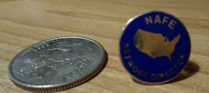 NAFE Network Director Lapel Pin - Picture 1 of 2