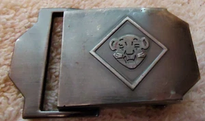Cub Scout YOUTH M/L 42" Blue Official Uniform Belt w/ TIGER Buckle RARE - Picture 1 of 2