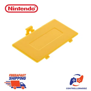 Gameboy Pocket Replacement Battery Cover Case Lid Game Boy Nintendo - Yellow - Picture 1 of 2