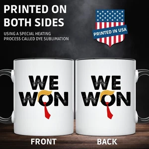 45th and 47th President Donald Trump Commemorative Inauguration Mug January 2025 - Picture 1 of 7