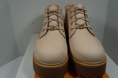 Botas Timberland Stone Street Mid con cordones para mujer talla 10 beige claro nuevas en caja Foto 1 de 4