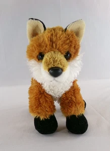 Aurora Flopsie 8" Small Red Fox Plush Stuffed Animal Beanbag 2019 Toy - EUC - Picture 1 of 9